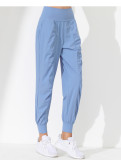 Autumn Sports Loose Feet Slim Fit Elastic Waist Quick-Drying Sports Trousers Running Yoga Fitness Pants