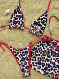 Women Sexy Bikini Swimswear Three-Piece