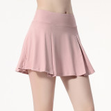 Women Summer Tennis Sports Yoga Wear Mini Skirt