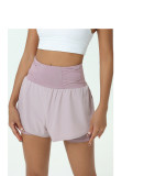 Women Summer Running Training Fitness Marathon High Waist Shorts