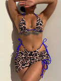 Women Sexy Bikini Swimswear Three-Piece