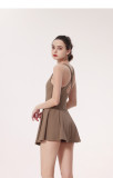 Women Summer Tennis Dress Yoga Wear Sports Dress