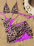 Women Sexy Bikini Swimswear Three-Piece