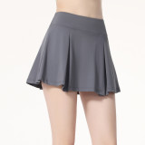 Women Summer Tennis Sports Yoga Wear Mini Skirt