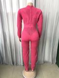 Women's Fashion Wool Knitting Jumpsuit