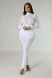 Women's Fashion Wool Knitting Jumpsuit