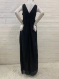 chiffon maternity sleeveless photography dress