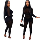 Women's Fashion Wool Knitting Jumpsuit
