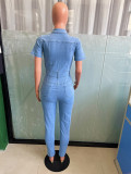 Women Sexy Denim Jumpsuit
