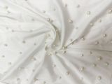 Women's Summer Solid Color Bodycon Long Sleeve Beaded Dress