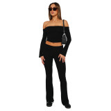 Women's Fashion Comfortable Slim Fit Low Rise Bell Bottom Pants