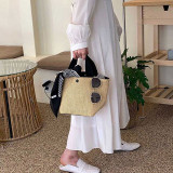 Ladies Beach Holidays Summer Rustic Tote Straw Bag
