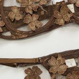 Sexy Romantic Flower Embroidery See-Through Sexy Suit For Women