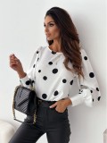 women's autumn tops long sleeve printed shirt