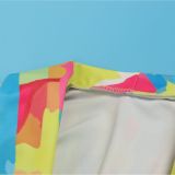 Casual Fashion Multi-Color Print Fashion Blazer Top