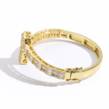 Unisex Couple Style Cubic Bracelet