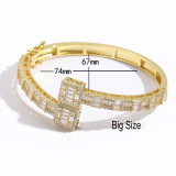 Unisex Couple Style Cubic Bracelet