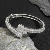 Unisex Couple Style Cubic Bracelet