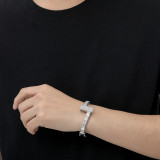 Unisex Couple Style Cubic Bracelet