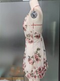 Women floral lace See-Through camisole nightdress Sexy Lingerie