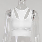 Women Solid Sleeveless Top