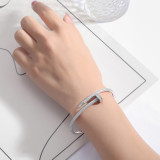 Unisex Couple Style Cubic Bracelet