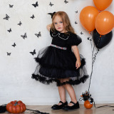 Halloween Girls Lace Princess Dress