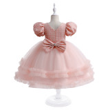 Halloween Girls Lace Princess Dress