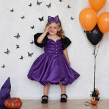Halloween children's costume cosplay witch party performance costume