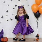 Halloween children's costume cosplay witch party performance costume