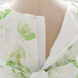 Baby girl dress children's dress short-sleeved skirt child princess girl's first birthday dress