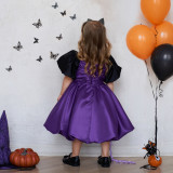 Halloween children's costume cosplay witch party performance costume