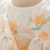 Baby girl dress children's dress short-sleeved skirt child princess girl's first birthday dress