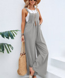 Women Solid Casual Overalls