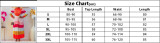 Women Autumn Pleated Print Contrast Color Long-sleeved Top and Skirt Two-Piece Set