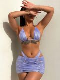 Women swimwear Sexy Three-Piece Bikini