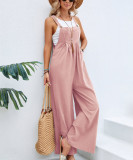 Women Solid Casual Overalls