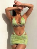 Women swimwear Sexy Three-Piece Bikini
