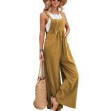 Women Solid Casual Overalls