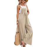 Women Solid Casual Overalls