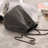 Diamond Bucket Shoulder Multi-Function Portable Evening Bag