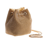Diamond Bucket Shoulder Multi-Function Portable Evening Bag