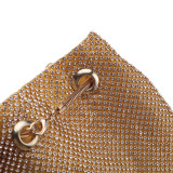 Diamond Bucket Shoulder Multi-Function Portable Evening Bag