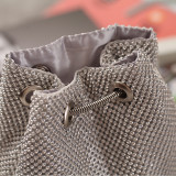 Diamond Bucket Shoulder Multi-Function Portable Evening Bag