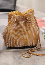 Diamond Bucket Shoulder Multi-Function Portable Evening Bag Diamond Bucket Shoulder Multi-Function Portable Evening Bag