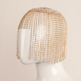 Women Boho Rhinestone Vintage Tassel Hair Accessory
