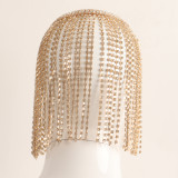 Women Boho Rhinestone Vintage Tassel Hair Accessory