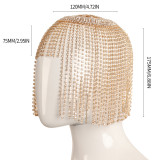 Women Boho Rhinestone Vintage Tassel Hair Accessory