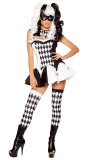 Halloween Costume Sexy Circus Clown Vampire Bride Cosplay Party Costume
