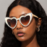 Heart Diamond Ladies Fashion Sunglasses